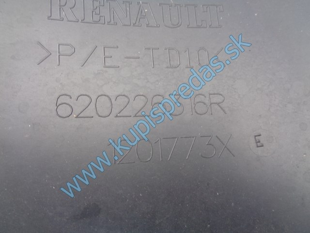 predný nárazník na renault kangoo lift, 620226316R